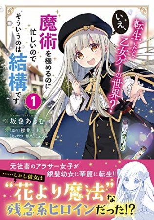 転生したら乙女ゲーの世界? いえ、魔術を極めるのに忙しいのでそういうのは結構です。1巻の表紙