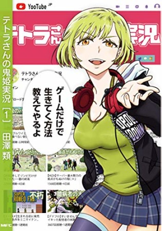 テトラさんの鬼姫実況1巻の表紙