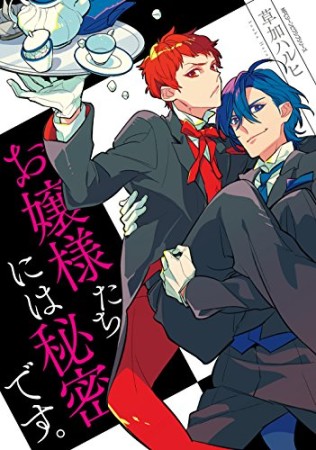 お嬢様たちには秘密です。1巻の表紙