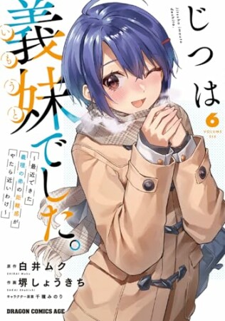 じつは義妹でした。～最近できた義理の弟の距離感がやたら近いわけ～6巻の表紙