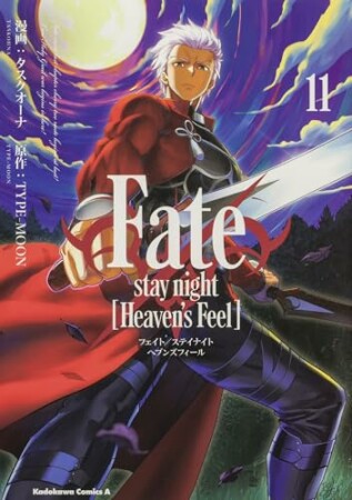 Fate / stay night［Heaven's Feel］11巻の表紙