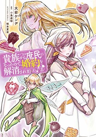 貴族から庶民になったので、婚約を解消されました！2巻の表紙