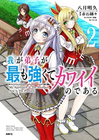 我が弟子が最も強くてカワイイのである2巻の表紙