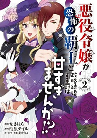 悪役令嬢が恐怖の覇王と政略結婚する罰は甘すぎませんか!?2巻の表紙