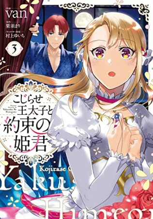 こじらせ王太子と約束の姫君3巻の表紙