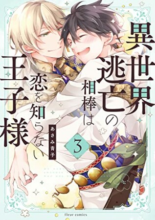 異世界逃亡の相棒は恋を知らない王子様3巻の表紙