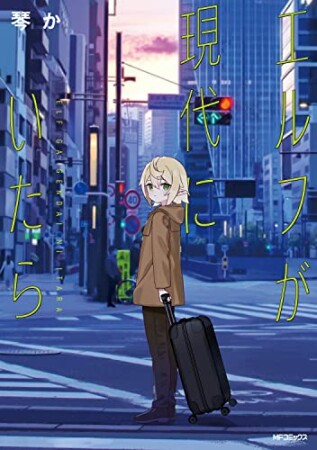 エルフが現代にいたら1巻の表紙