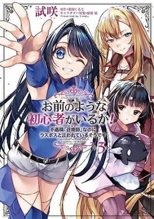 お前のような初心者がいるか！ 不遇職『召喚師』なのにラスボスと言われているそうです3巻の表紙