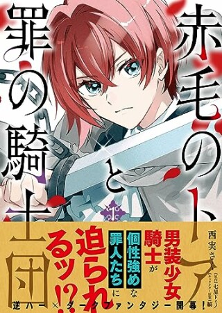 赤毛のトアと罪の騎士団1巻の表紙