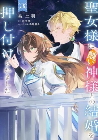 聖女様に醜い神様との結婚を押し付けられました3巻の表紙