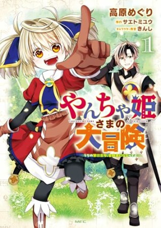 やんちゃ姫さまの大冒険　うちの第三王女、冒険者になるってよ1巻の表紙