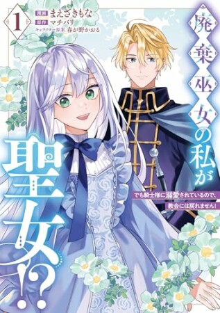 廃棄巫女の私が聖女!? でも騎士様に溺愛されているので、教会には戻れません!1巻の表紙