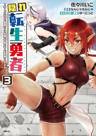 隠れ転生勇者 ～チートスキルと勇者ジョブを隠して第二の人生を楽しんでやる！～3巻の表紙