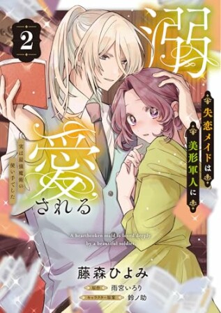失恋メイドは美形軍人に溺愛される 　～実は最強魔術の使い手でした～ 2巻の表紙