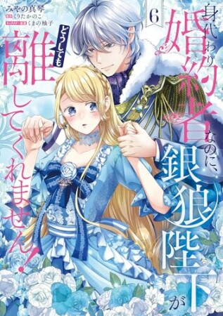 身代わり婚約者なのに、銀狼陛下がどうしても離してくれません！6巻の表紙