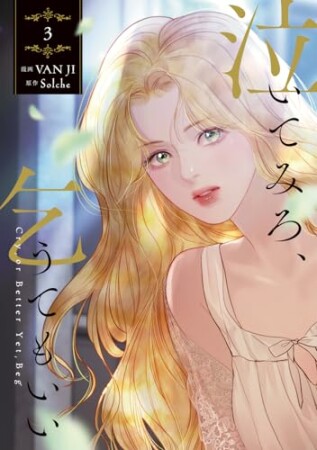 泣いてみろ、乞うてもいい3巻の表紙