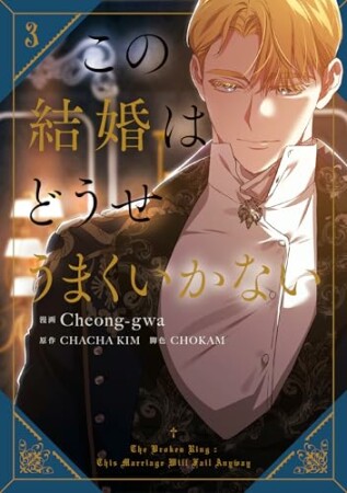 この結婚はどうせうまくいかない3巻の表紙