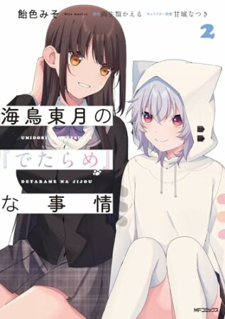 海鳥東月の『でたらめ』な事情2巻の表紙