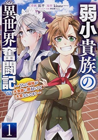 弱小貴族の異世界奮闘記 ～うちの領地が大貴族に囲まれてて大変なんです！～1巻の表紙