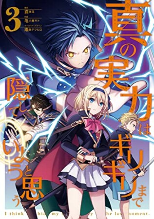 真の実力はギリギリまで隠していようと思う3巻の表紙