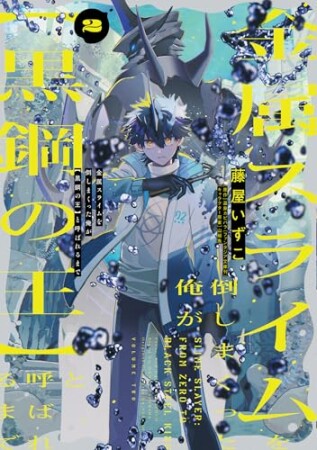 金属スライムを倒しまくった俺が【黒鋼の王】と呼ばれるまで2巻の表紙