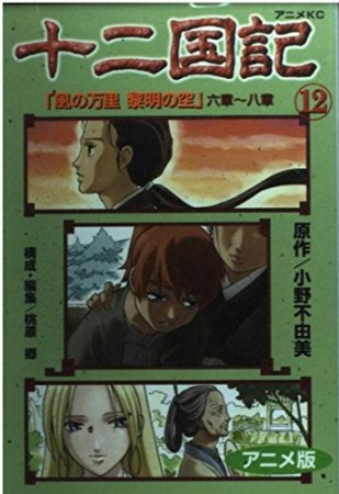 十二国記 アニメ版12巻の表紙