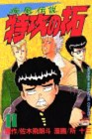 疾風伝説特攻の拓11巻の表紙