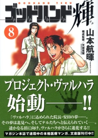 文庫版 ゴッドハンド輝8巻の表紙