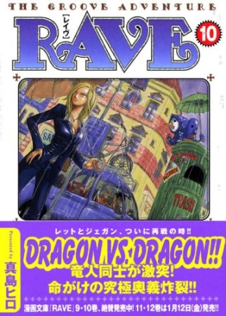 文庫版 Rave10巻の表紙