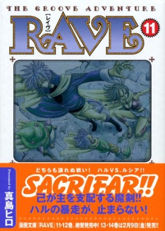 文庫版 Rave11巻の表紙