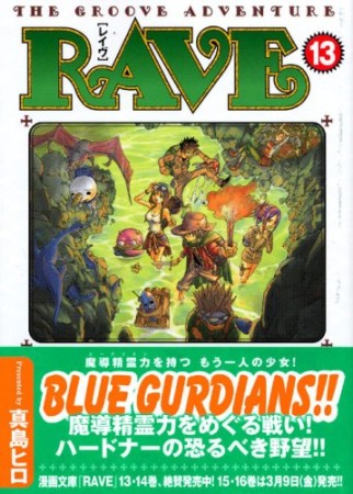 文庫版 Rave13巻の表紙