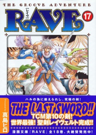 文庫版 Rave17巻の表紙