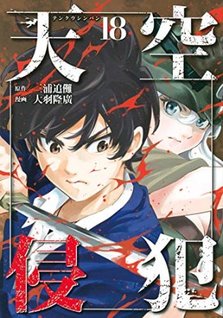 天空侵犯18巻の表紙