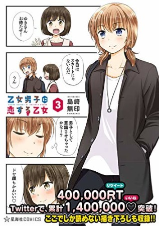 乙女男子に恋する乙女3巻の表紙