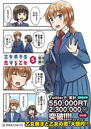 乙女男子に恋する乙女5巻の表紙