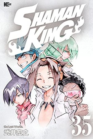 新装版 SHAMAN KING35巻の表紙