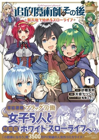 追放魔術師のその後　新天地で始めるスローライフ1巻の表紙