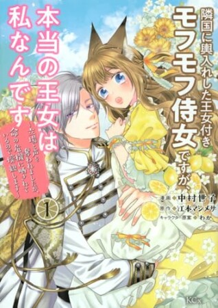 隣国に輿入れした王女付きモフモフ侍女ですが、本当の王女は私なんです1巻の表紙