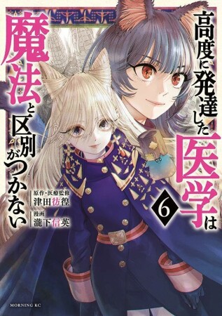 高度に発達した医学は魔法と区別がつかない6巻の表紙