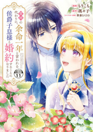 義姉の代わりに、余命一年と言われる侯爵子息様と婚約することになりました　分冊版11巻の表紙