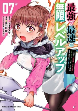 最強で最速の無限レベルアップ7巻の表紙
