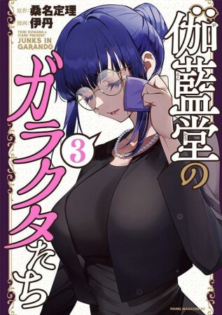 伽藍堂のガラクタたち3巻の表紙