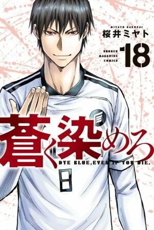 蒼く染めろ18巻の表紙