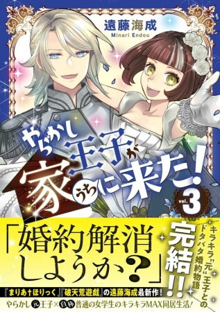 やらかし王子が家に来た！3巻の表紙