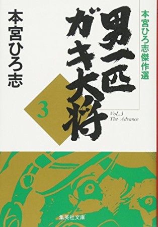 男一匹ガキ大将3巻の表紙