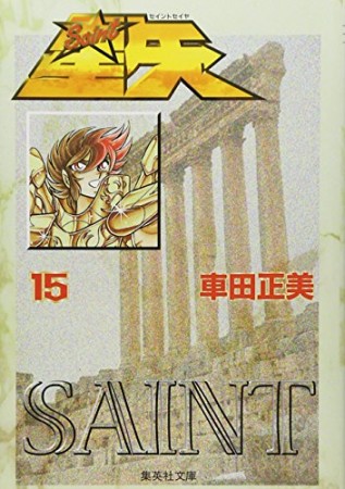 聖闘士星矢 文庫版15巻の表紙