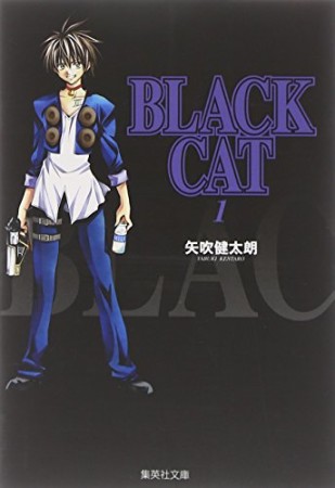 Black cat コミック版1巻の表紙