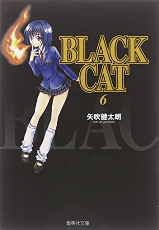 Black cat コミック版6巻の表紙
