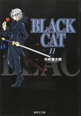 Black cat コミック版11巻の表紙