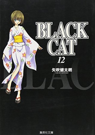 Black cat コミック版12巻の表紙